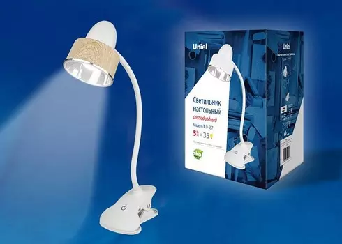 Настольная лампа Uniel TLD-557 Brown/LED/350Lm/5500K/Dimmer UL-00004138