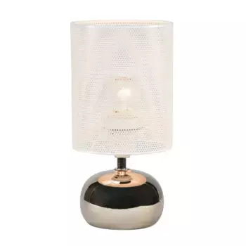 Настольная лампа Uniel UML-B307 E14 Silver/White UL-00012423