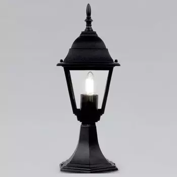 Наземный низкий светильник Elektrostandard Fuga Fuga S черный(35148/S)