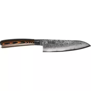 Нож сантоку Omoikiri Damascus Suminagashi