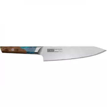 Нож шеф Omoikiri Damascus Kuon