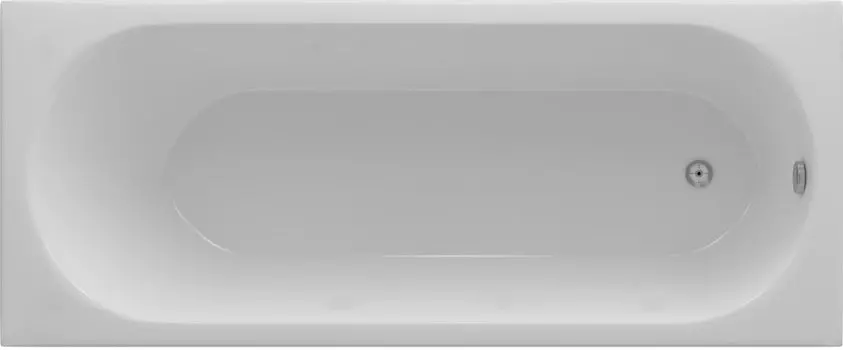 Оберон 170 пустая с фр.экр.(слив справа)