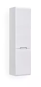 Шкаф пенал для ванной Jorno Moduo Slim Mod.04.115/P/W