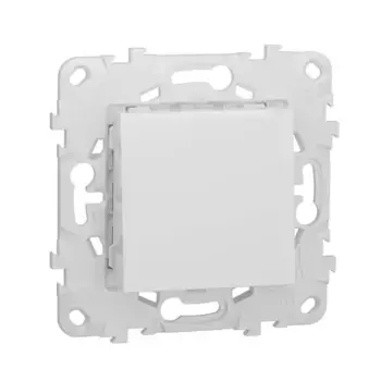 Переключатель двухклавишный Schneider Electric Unica New NU521318