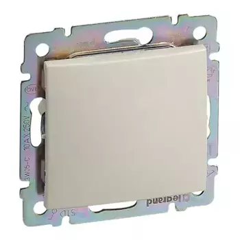 Переключатель одноклавишный Legrand Valena 10A 250V IP44 слоновая кость 774106