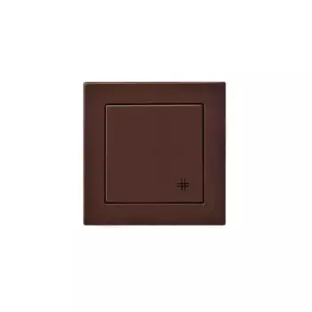 Переключатель перекрестный Liregus Epsilon коричневый 28-138