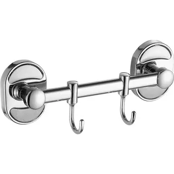 Планка с крючками для полотенец Fashun хром