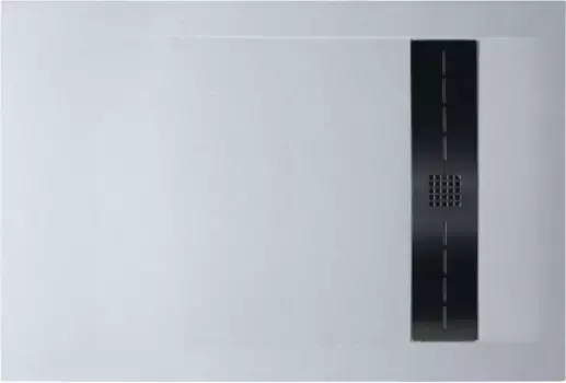 Поддон для душа Aquanet Delight 160x80 белый камень, с сифоном