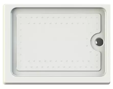 Поддон для душа Radomir Лоренцо Великолепный 140х90 R белый-слив бронза