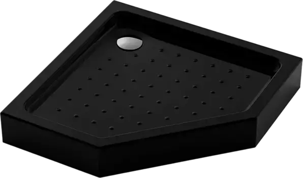 Поддон для душа Veconi Tezeo acrylic TZ-53B 80x80, черный