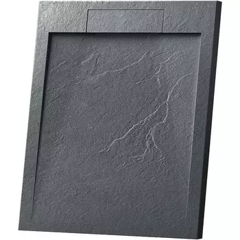 Поддон для душа Vincea VST-4SRL9090A 90x90 антрацит