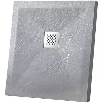 Поддон для душа Vincea VST-4SR9090G 90x90 серый