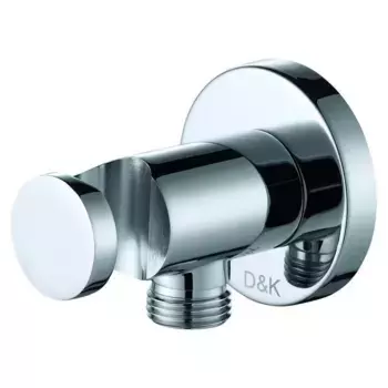 Шланговое подключение D&K хром