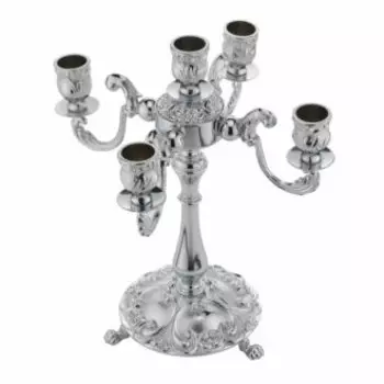 Подсвечник Migliore Complementi 5 свечей хром