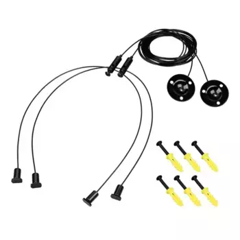 Подвес Arlight LINE-6070 2x2m Set BLACK (Pad 9x2mm) 056257