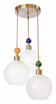 Подвесная люстра 33 Идеи PND05AB03.01AB33.13WH.K03