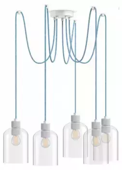 Подвесная люстра 33 Идеи PND.112.05.02.030.WH-S.27.TR