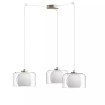 Подвесная люстра 33 Идеи PND.114.03.07.002.NI-S.28.TR-S.02.WH