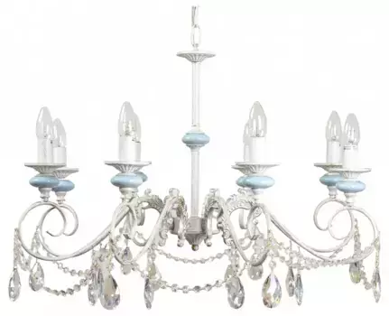 Подвесная люстра Abrasax Christel L.8303-8CREAM/G