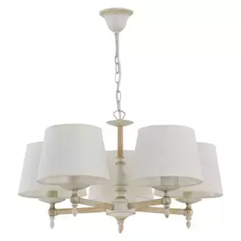 Подвесная люстра Adilux Roksana White 18535