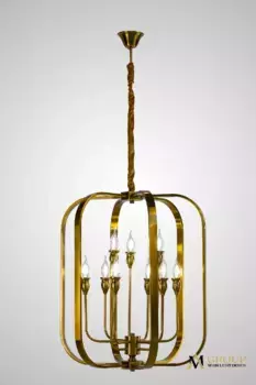 Подвесная люстра AM Group AM381 SP6+3