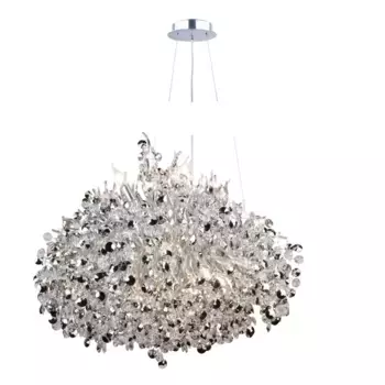 Подвесная люстра AM Group FACETED SP21 SILVER