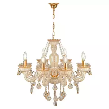 Подвесная люстра AM Group KAMILA SP8 WH