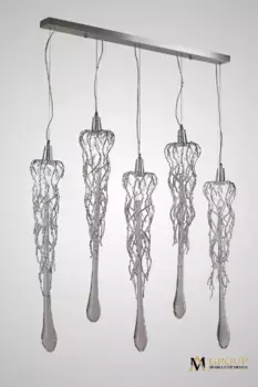 Подвесная люстра AM Group MANTECADO-5 CH