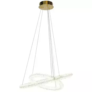 Подвесная люстра AM Group OVALE GD D600+400