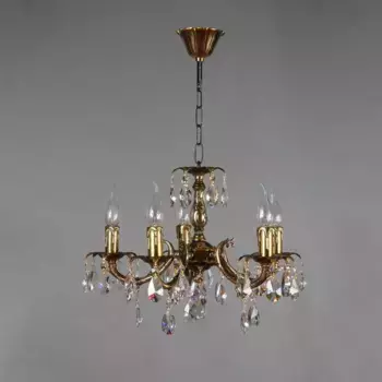 Подвесная люстра Ambiente Benisa 2226/5 PB Tear Drop