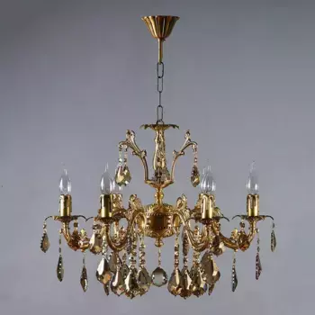 Подвесная люстра Ambiente Granada 2118/6 AB Honey Leaf