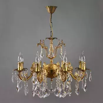 Подвесная люстра Ambiente Granada 2118/8 AB New Leaf