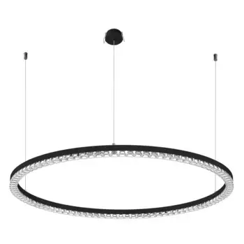 Подвесная люстра Arlight SP-DIAMOND-R850-40W Warm3000 (BK, 45 deg, 230V, TRIAC) 054483