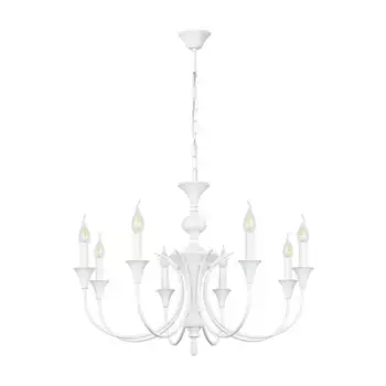 Подвесная люстра Arte Lamp Collinetta A4094LM-8WH