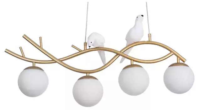 Подвесная люстра Arte Lamp Eltanin A3422SP-4GO