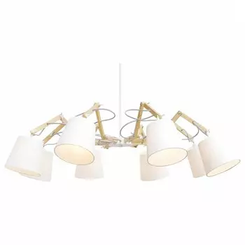 Подвесная люстра Arte Lamp Pinoccio A5700LM-8WH