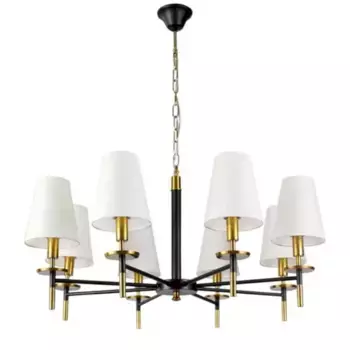 Подвесная люстра Arte Lamp Riccardo A4075LM-8BK