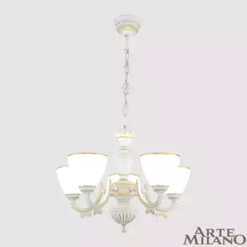Подвесная люстра Arte Milano 342837/5 WT+G