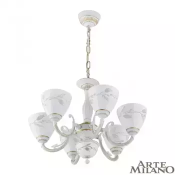 Подвесная люстра Arte Milano 343659/6 WT+G