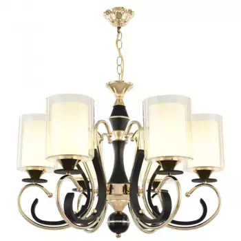 Подвесная люстра Arte Milano Florentia 302237/6 Bk/Gd