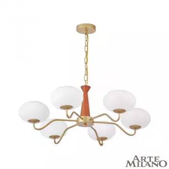 Подвесная люстра Arte Milano Napoli 310166/D780/6 BS/WD