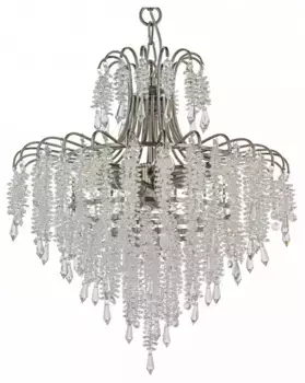 Подвесная люстра Arti Lampadari Erli Nickel Erli E 1.5.50.105 N