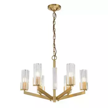 Подвесная люстра Belfast Malone 6035-6 BR CL