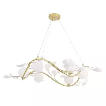 Подвесная люстра Crystal Lux Colibri SP6 Gold