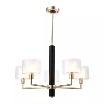 Подвесная люстра Crystal Lux Maestro SP-PL5 Gold