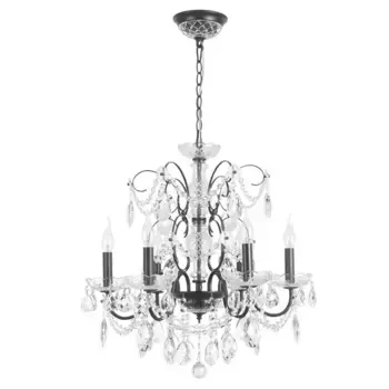 Подвесная люстра Crystal Lux Odelis SP6 Brown