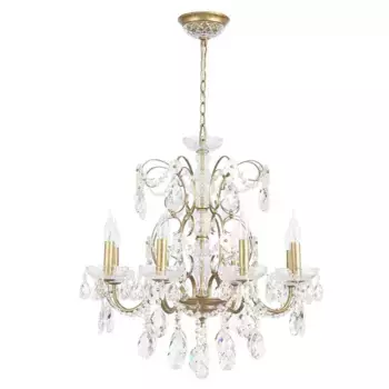 Подвесная люстра Crystal Lux Odelis SP8 Gold