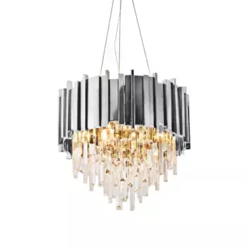 Подвесная люстра Delight Collection Barclay A006-400 L4 silver