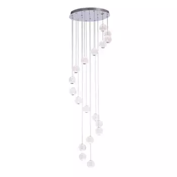 Подвесная люстра DeLight Collection Elliot Diamante MD20001012-18A chrome