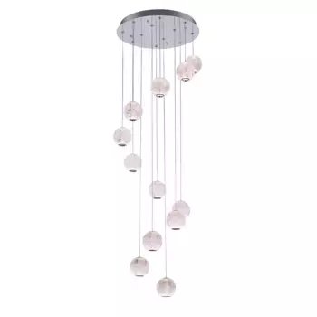 Подвесная люстра DeLight Collection Elliot Diamante MD20001012-12A chrome